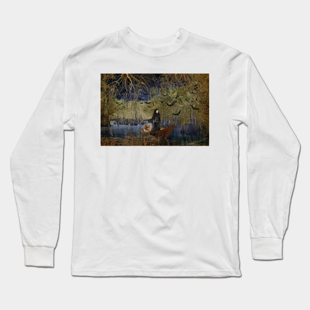 Desolation (a.k.a. The Vamp Lady of Shallot) Long Sleeve T-Shirt by PrivateVices